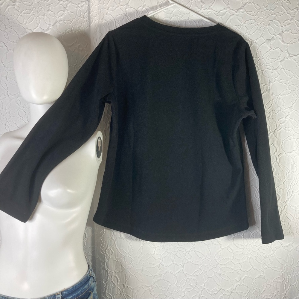 🖤 Classic Soft Black Essential Top – Elevated Everyday Style 🖤 - Picture 4 of 12